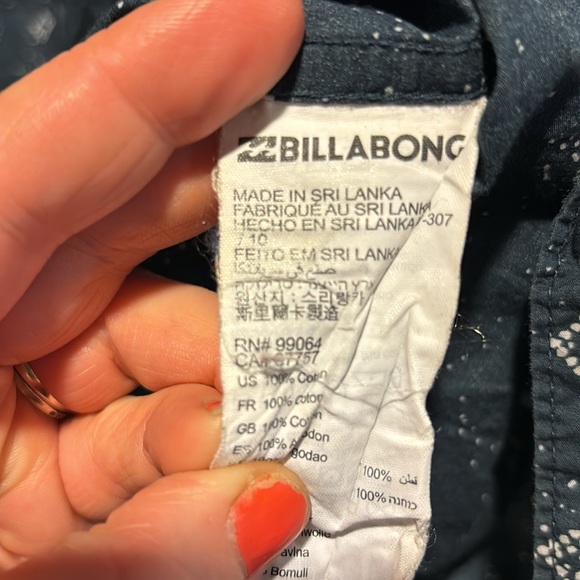 Short sleeved men’s button down xl shirt blue - Picture 4 of 5